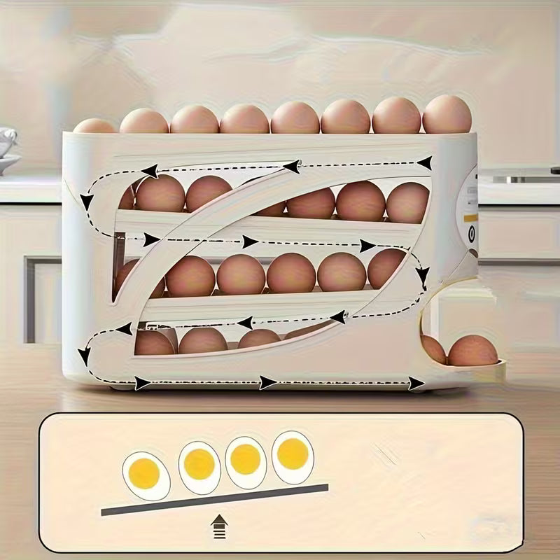 EggSlide™ Refrigerator Egg Organizer