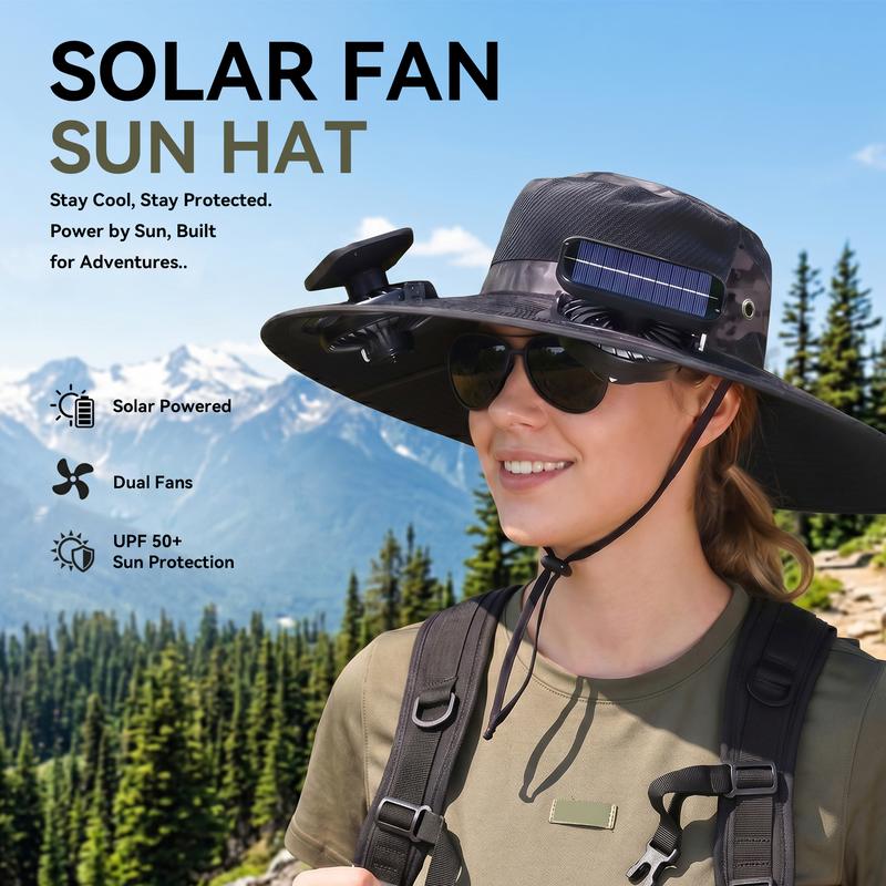 Solar Breeze Fan Hat Pro