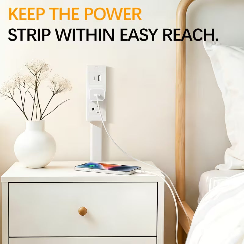 Smart Outlet Extender With USB Charging