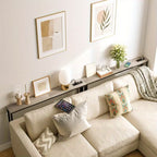 Slim Behind-Sofa Table With Built-In Outlets