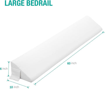 Memory Foam Bed Gap Pillow with Side Storage Pocket