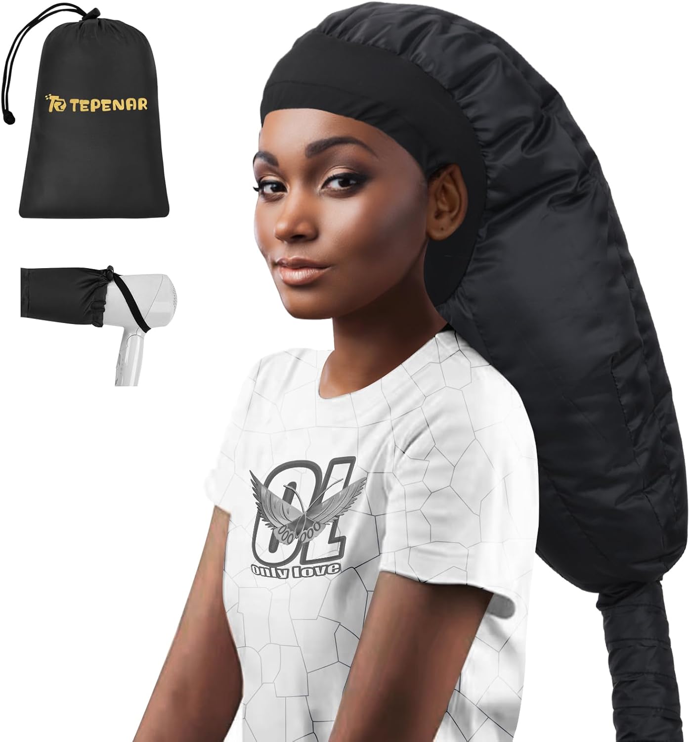 TEPENAR™ Extra-Large Hood Dryer Bonnet