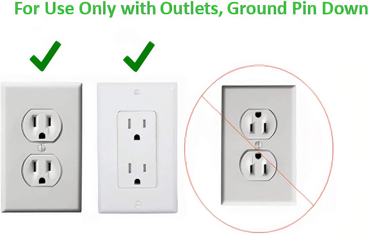 Sleek Socket: Ultra-Thin Flat Plug Outlet Extender