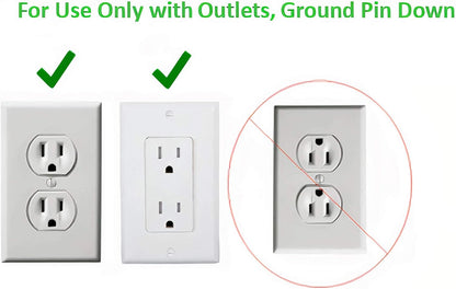 Sleek Socket: Ultra-Thin Flat Plug Outlet Extender