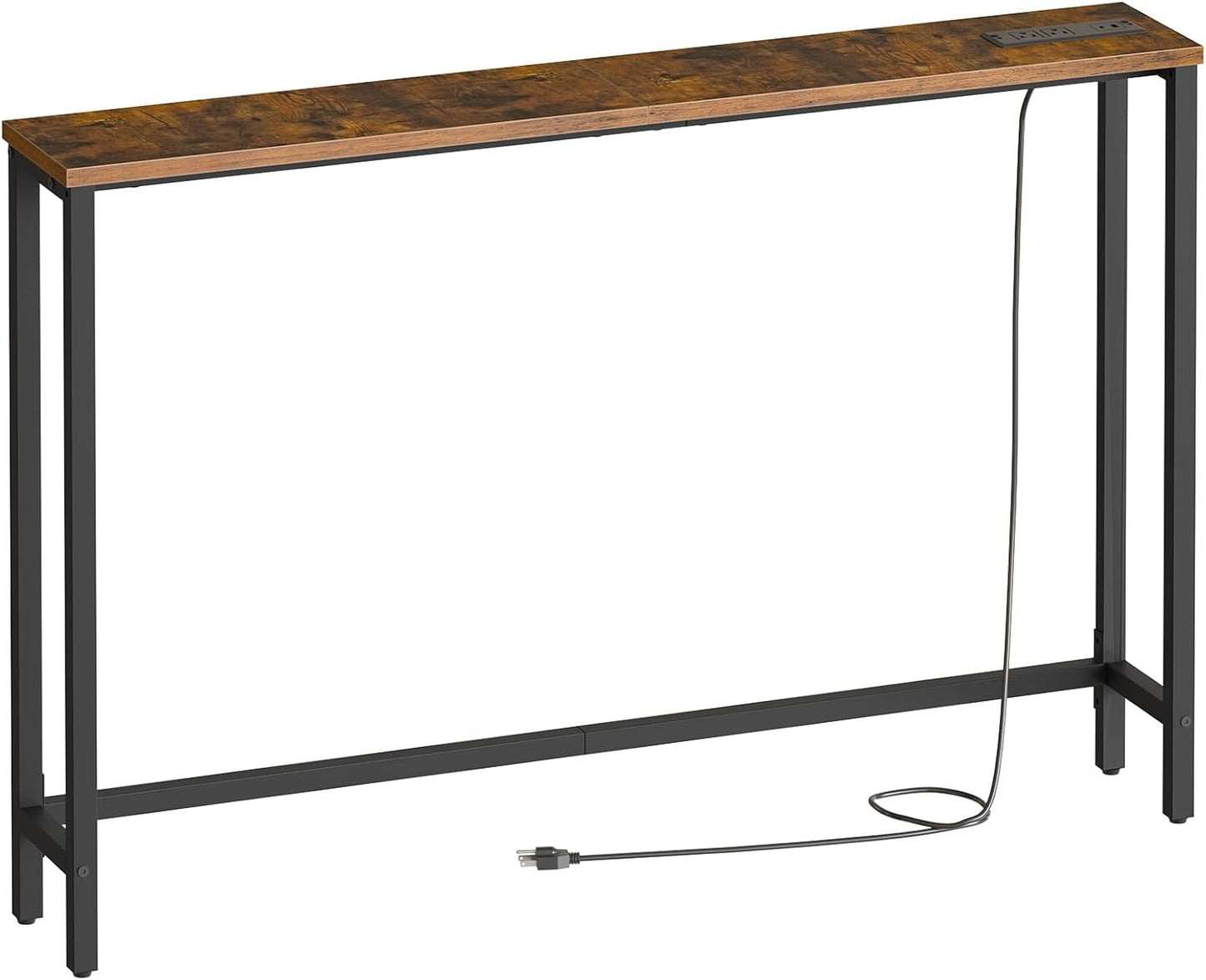 Ultra-Slim Power Console Table