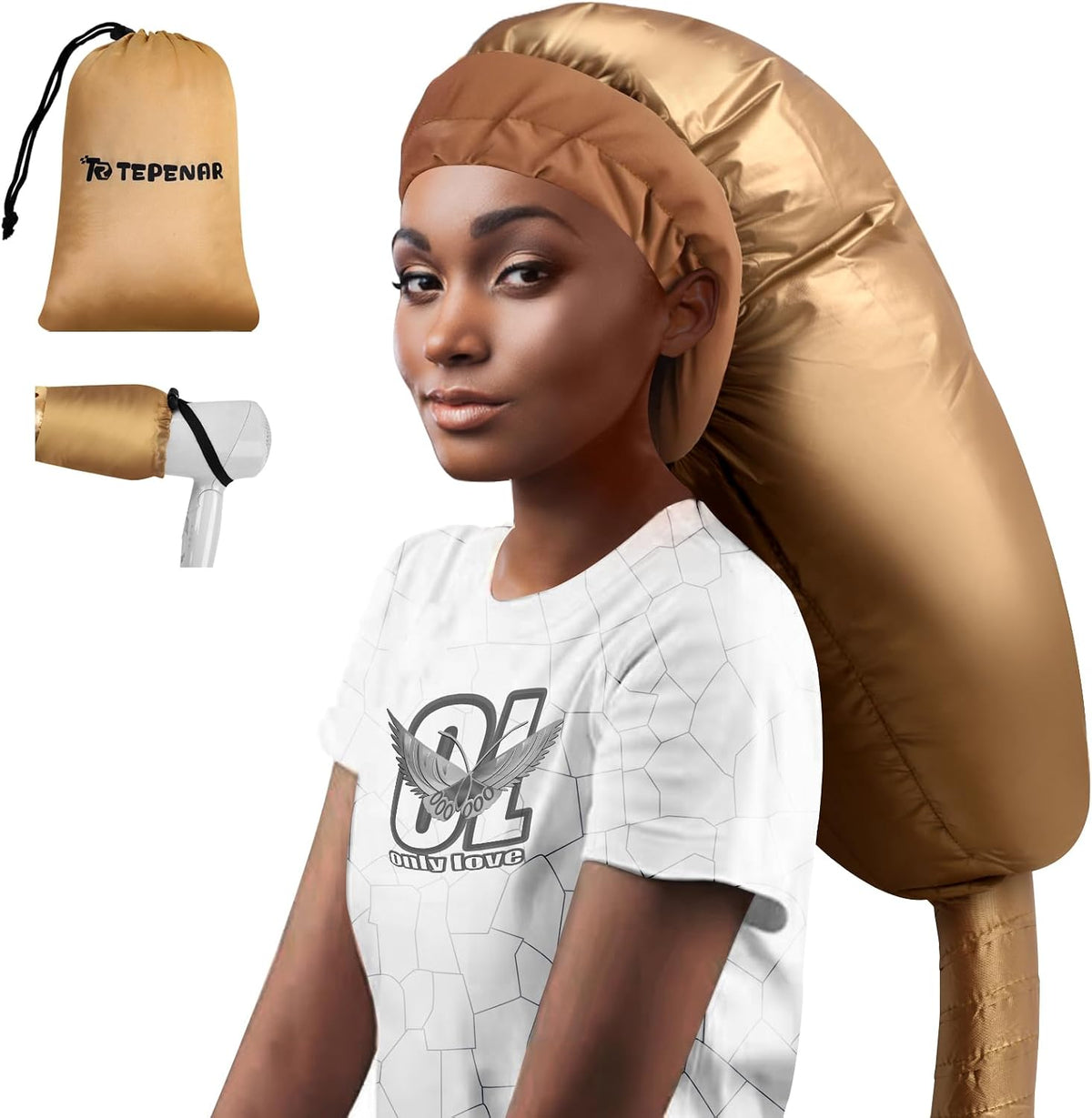 TEPENAR™ Extra-Large Hood Dryer Bonnet