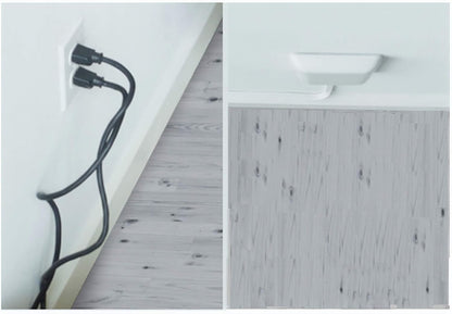 Sleek Socket: Ultra-Thin Flat Plug Outlet Extender