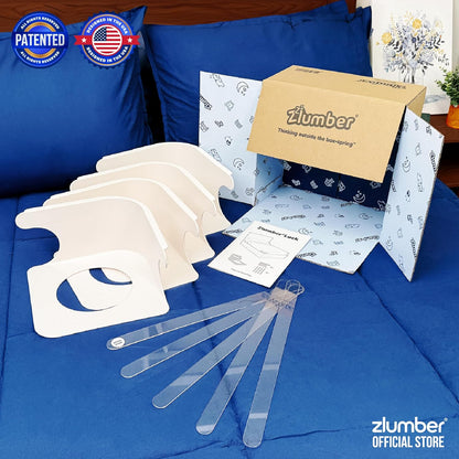 The Original USA Patented ZlumberLock - Secure Sheet Holder with Heavy-Duty Mattress Straps – No More Loose Bedding, Universal Fit, Easy One-Time Installation