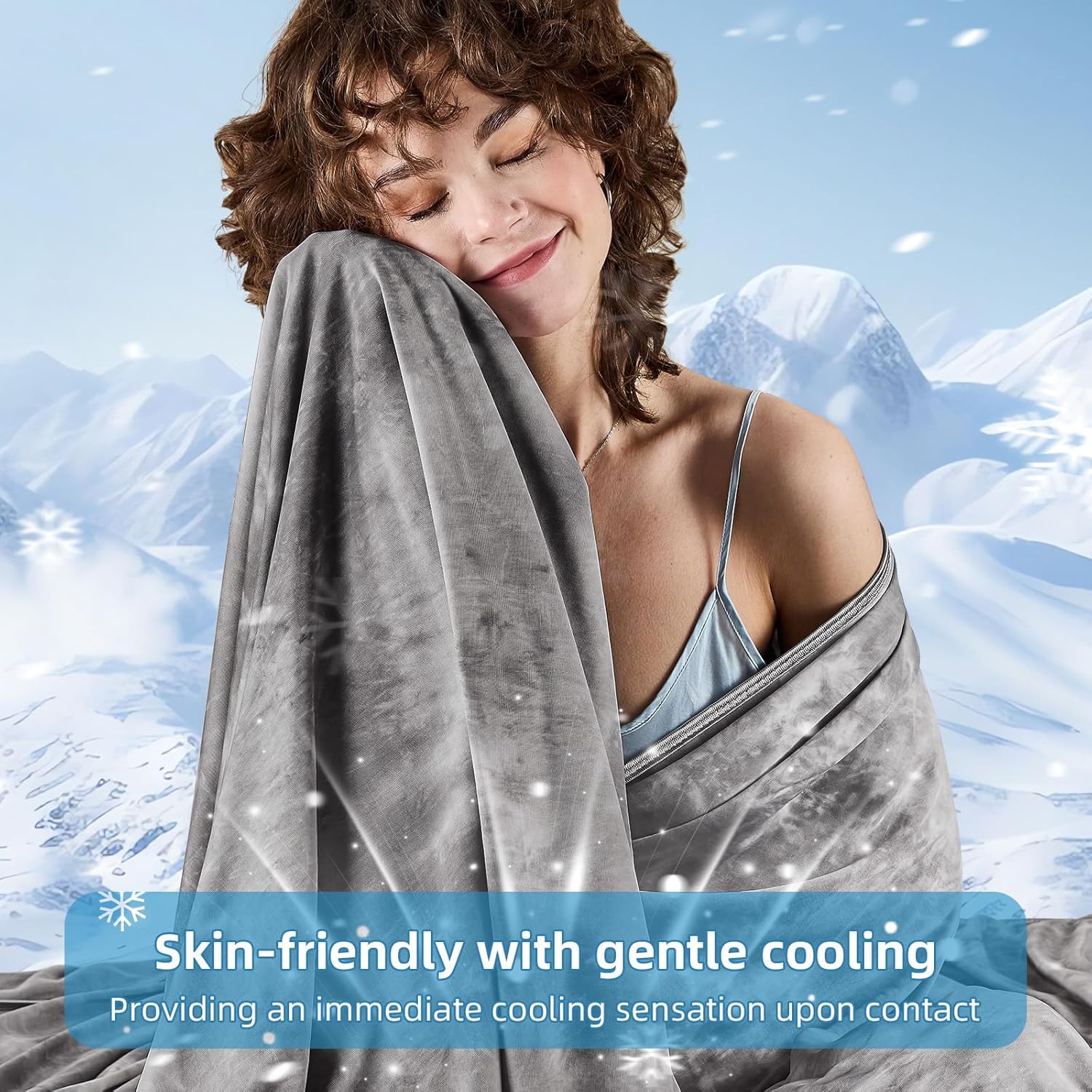 Cooling Comfort Blanket For Hot Sleepers
