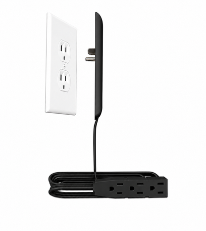 Sleek Socket: Ultra-Thin Flat Plug Outlet Extender
