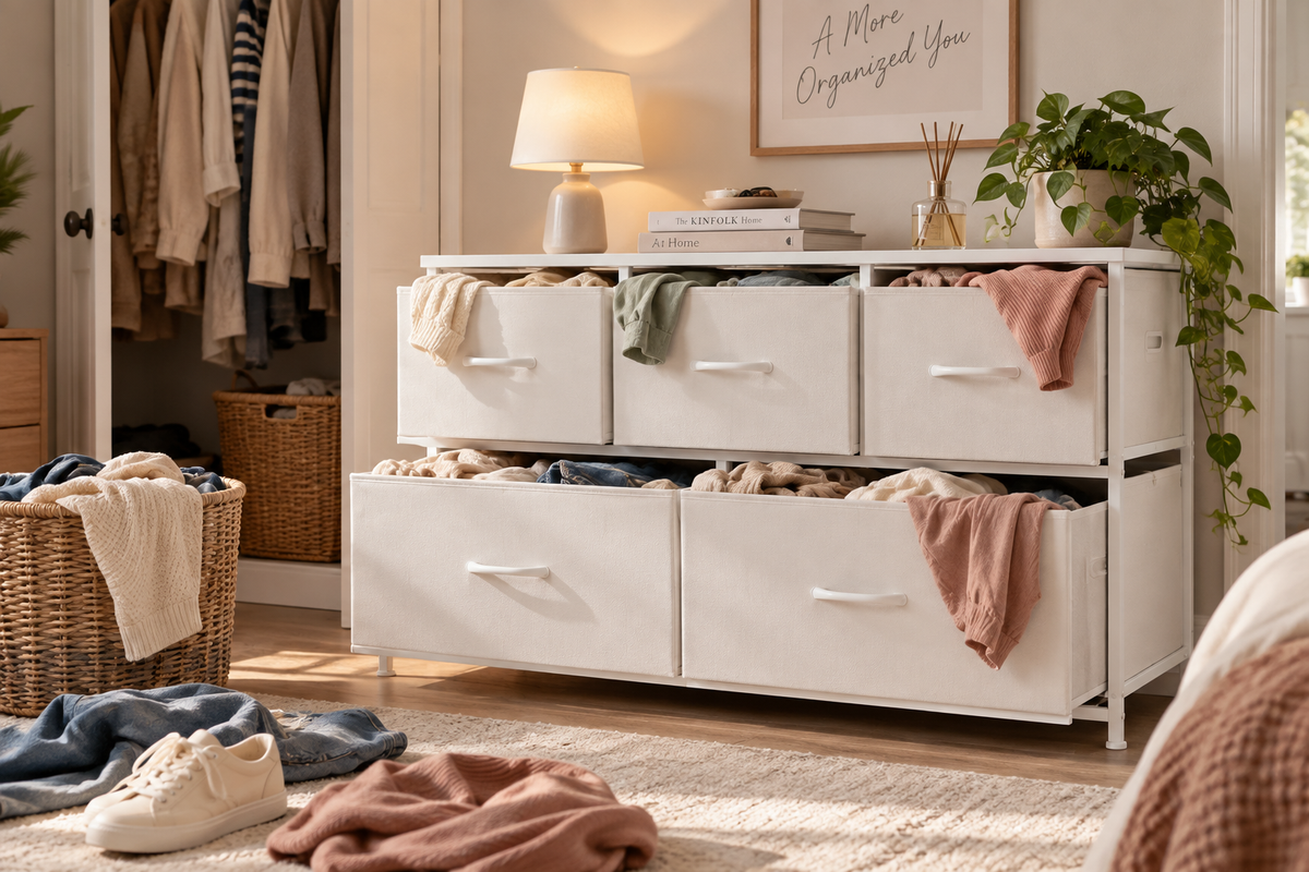 Your closet (and your bedroom floor) are already full.