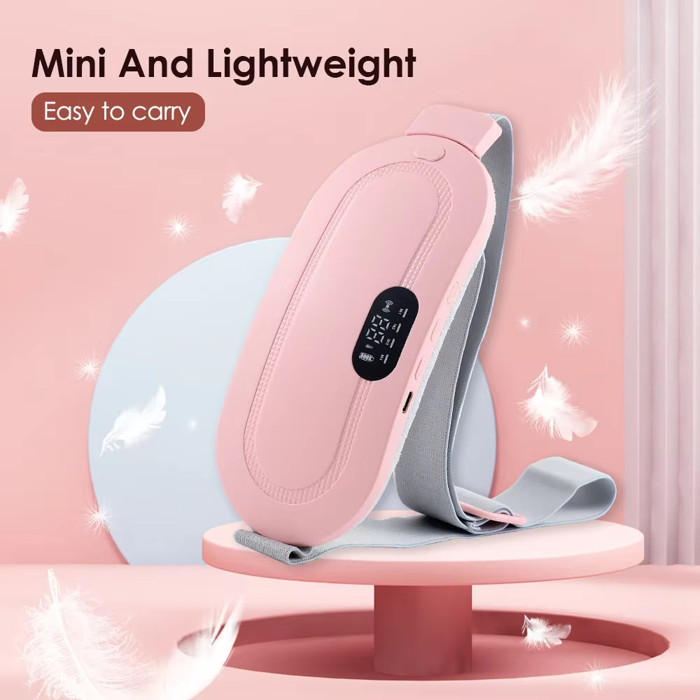 Portable Heated Massage Pad for Period Cramp Relief