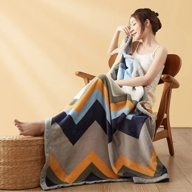 Flannel Blanket - Premium Extra Soft Cozy Warmth For All Seasons Comfort
