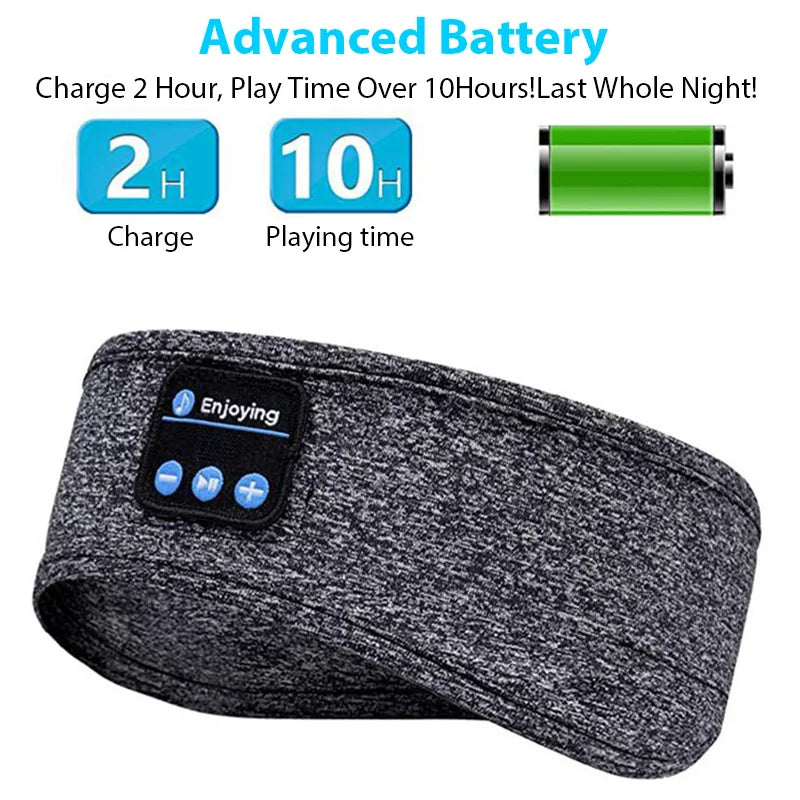 XMSJ Wireless Sleep Headphones – Active Noise Cancellation For Sleep And Music