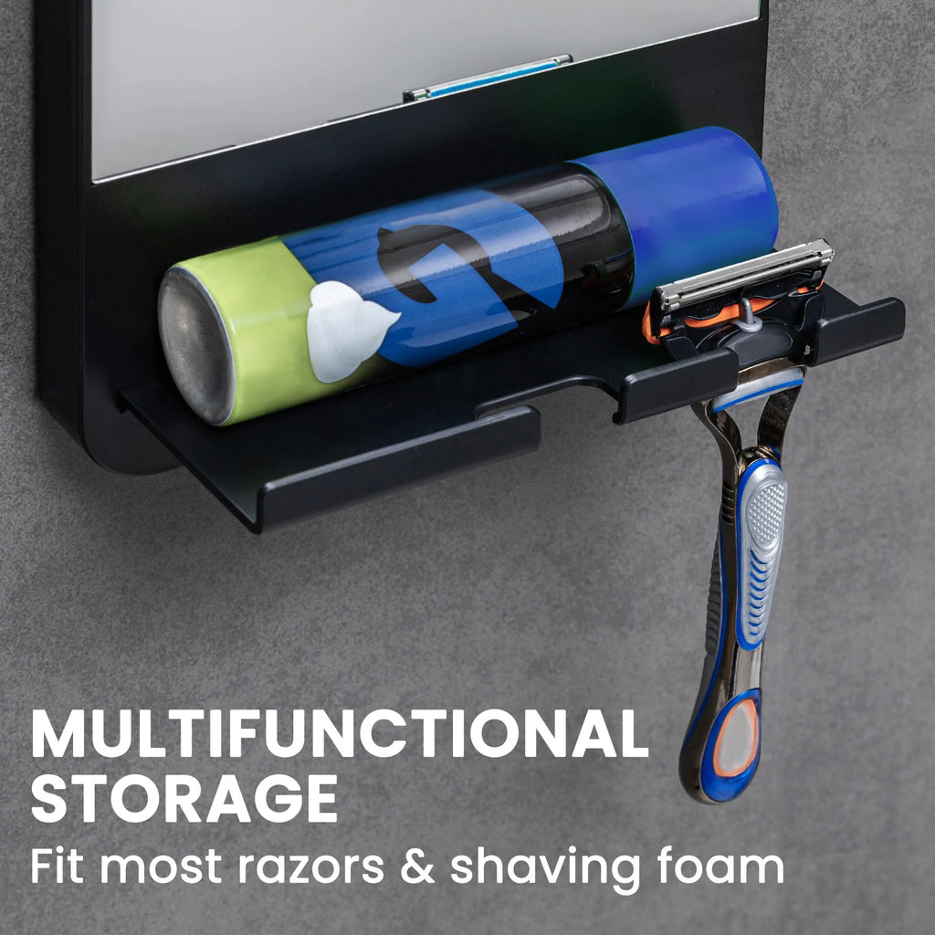 Taili Shower Mirror – Fogless, Rust-Proof, Durable Suction Mount, Razor Holder Included