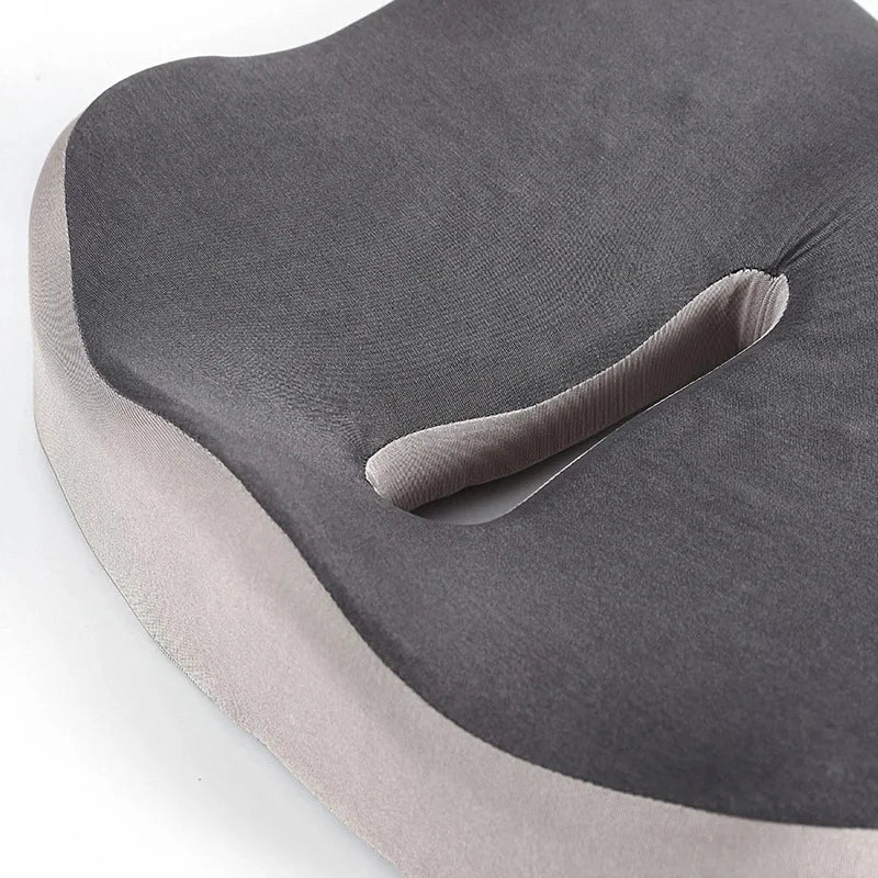 Memory Foam Seat Cushion – Tailbone Sciatica Relief