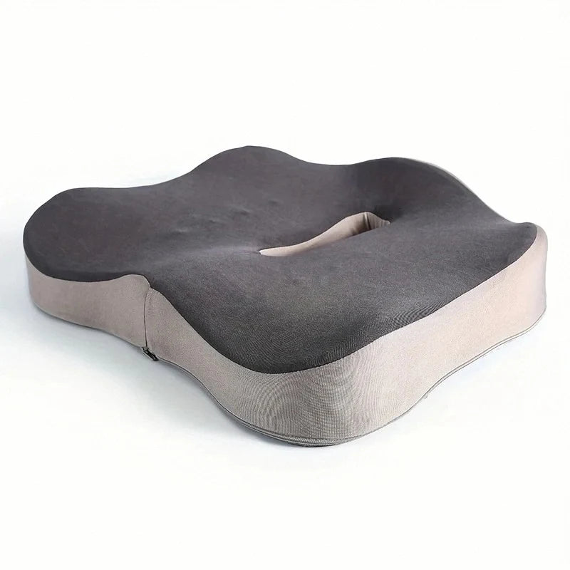 Memory Foam Seat Cushion – Tailbone Sciatica Relief