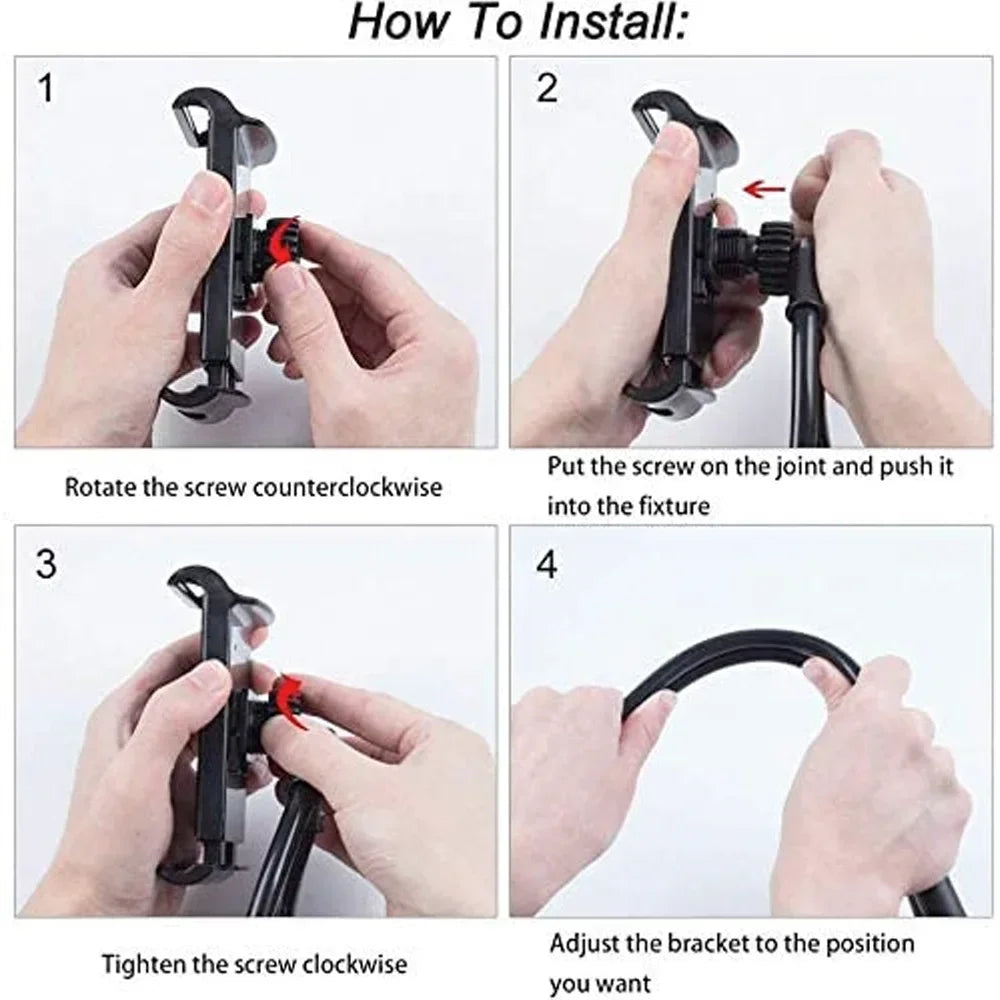 Lazy Neck Phone Holder - Flexible Adjustable Stand For Phones And Tablets