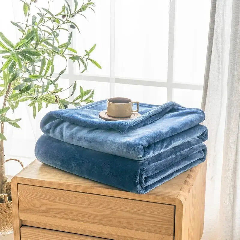Flannel Blanket - Premium Extra Soft Cozy Warmth For All Seasons Comfort