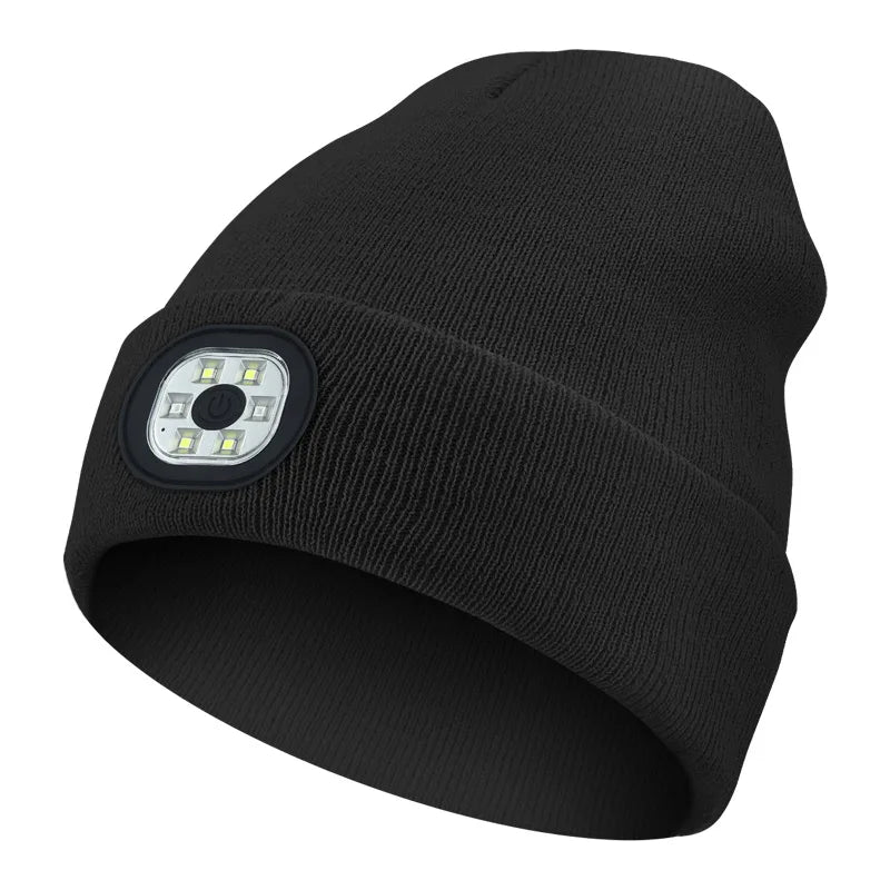 3-in-1 Bluetooth Beanie – Wireless Headphones With Integrated LED Illumination