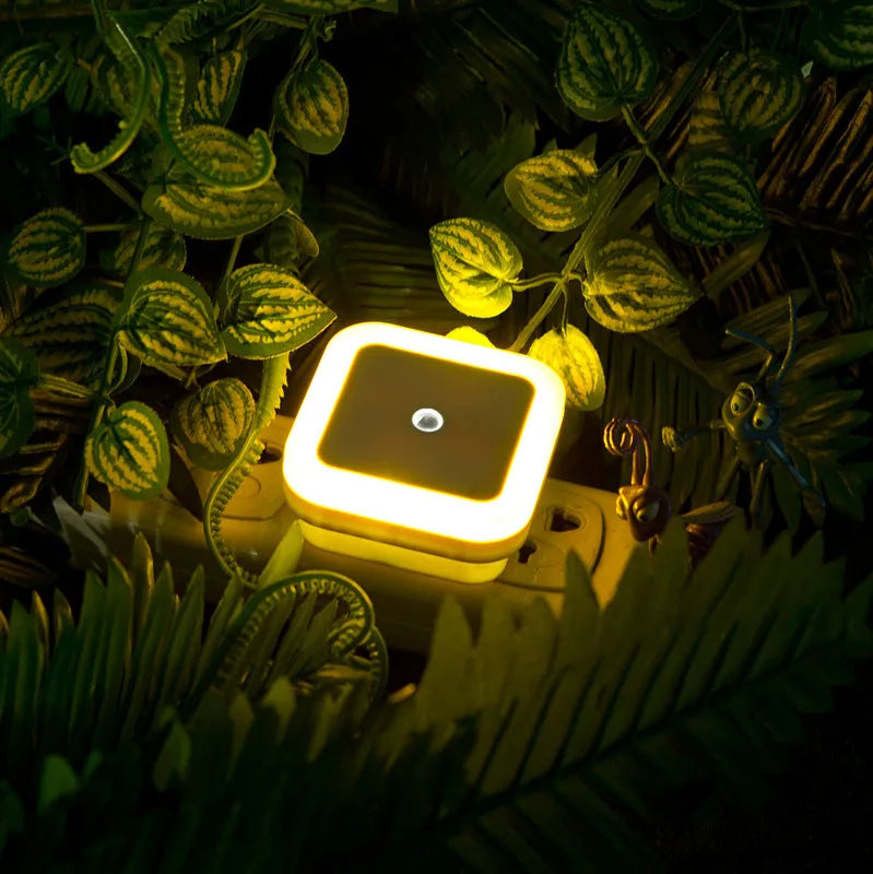 Alzaire Wireless Night Light - Energy-Efficient Auto Sensor Night Glow For Hallways