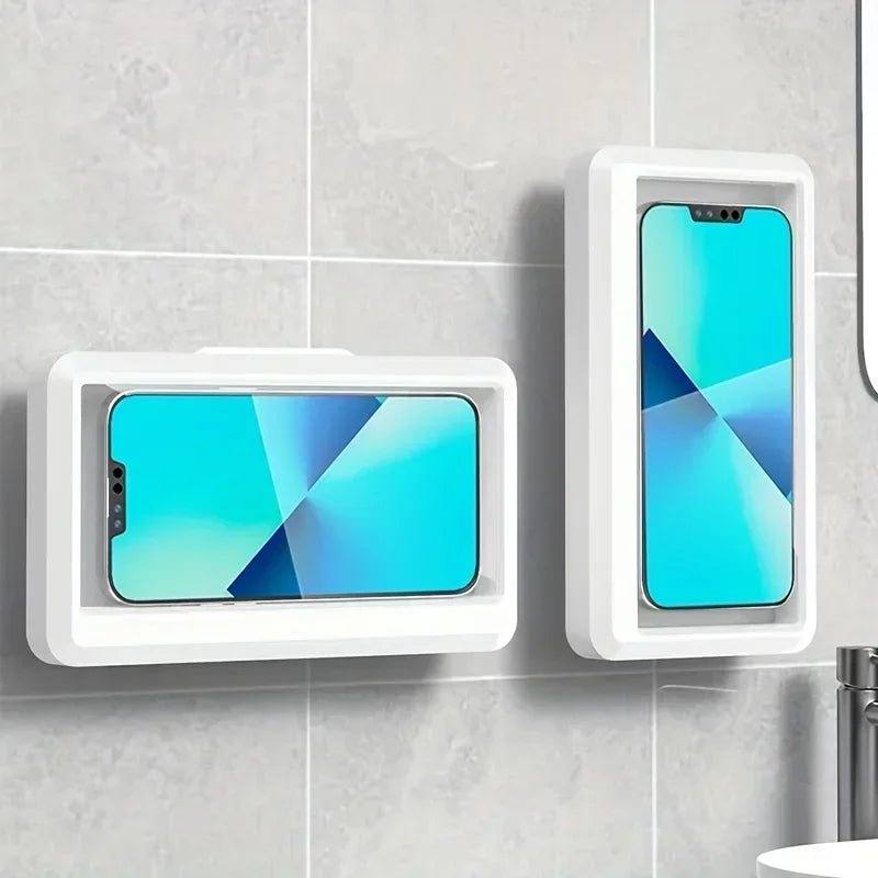 Shower Phone Case - 360 Degree Rotating Waterproof Touchscreen For Bathroom