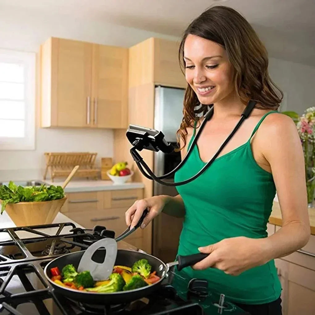 Lazy Neck Phone Holder - Flexible Adjustable Stand For Phones And Tablets