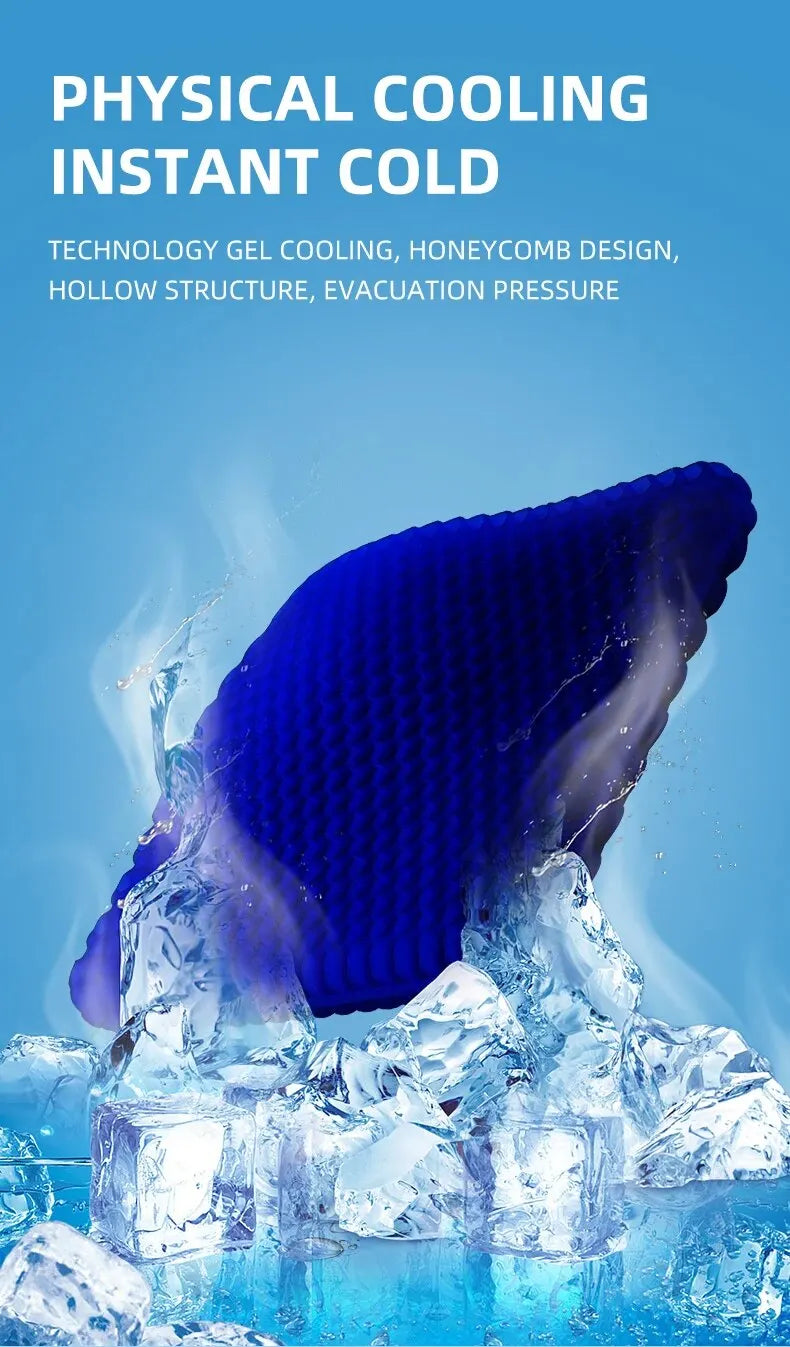 Gel Seat Cushion – Breathable Honeycomb Design For Pressure Relief At Desk