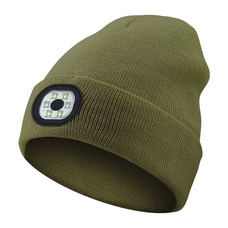 3-in-1 Bluetooth Beanie – Wireless Headphones With Integrated LED Illumination