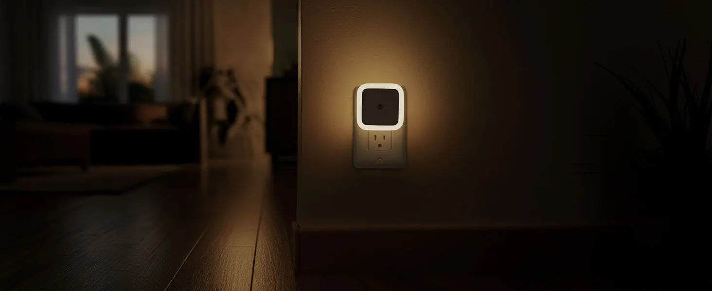 LED Atmosphere Lamp - Auto Dusk-To-Dawn Night Light
