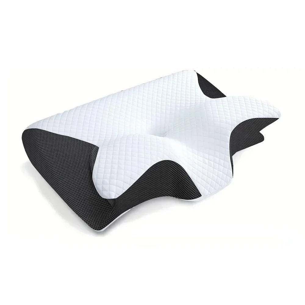 Butterfly Memory Foam Neck Pillow Orthopedic Cervical Support
