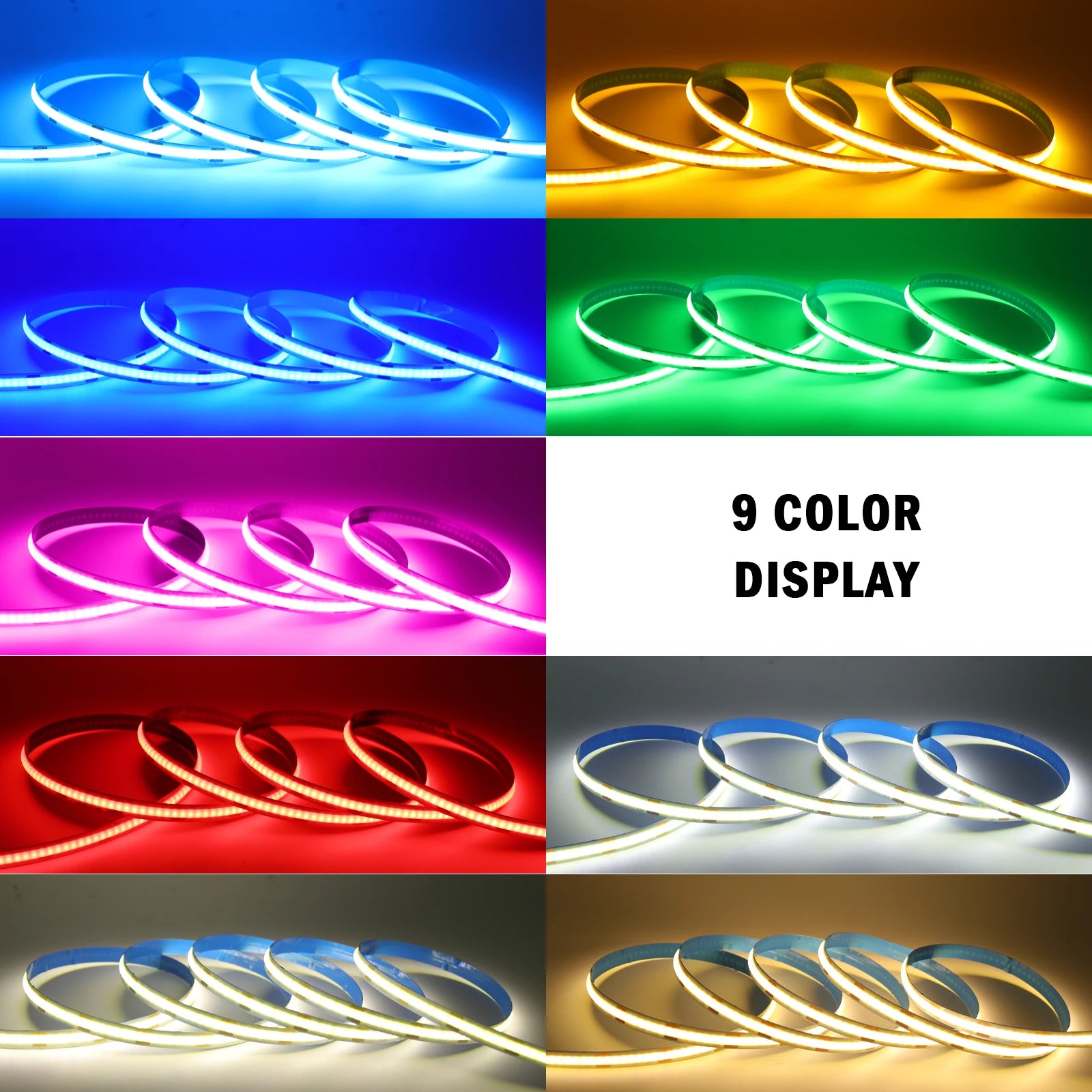 COB LED Strip – Motion Sensor Battery Powered Night Light