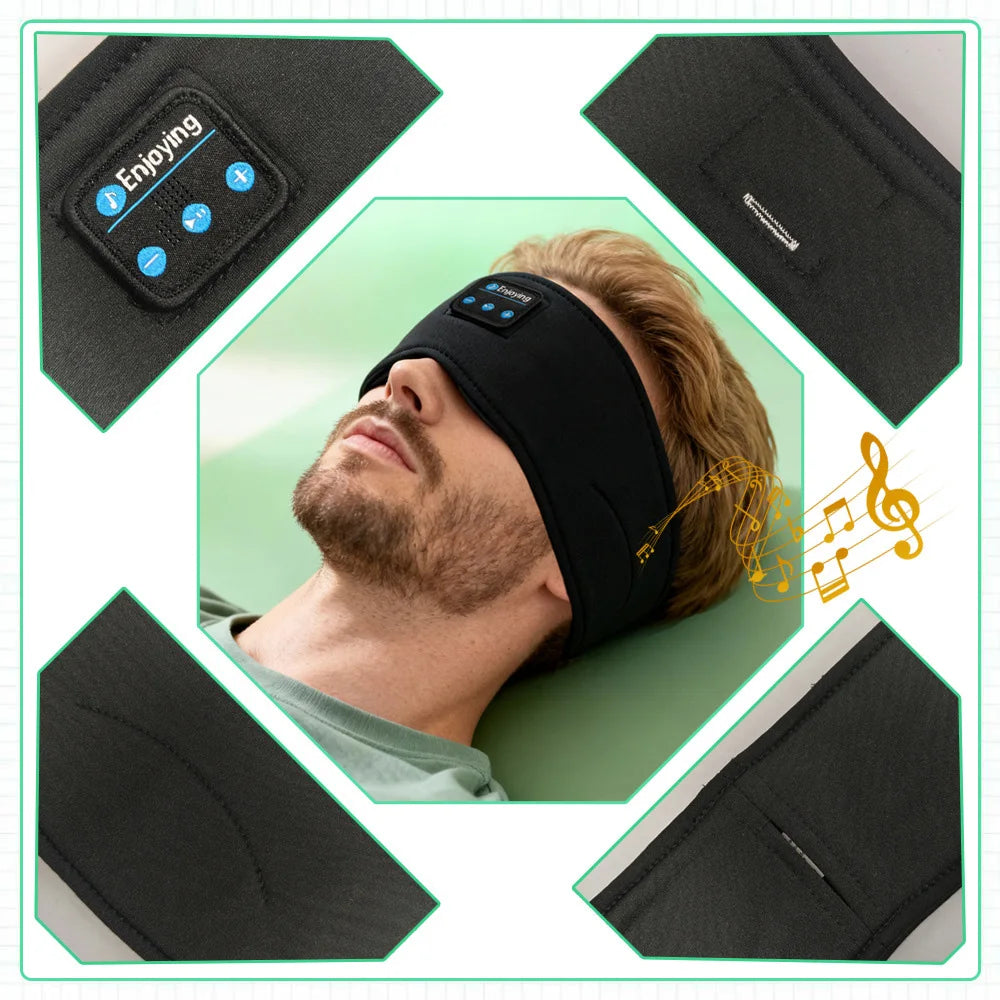 XMSJ Wireless Sleep Headphones – Active Noise Cancellation For Sleep And Music