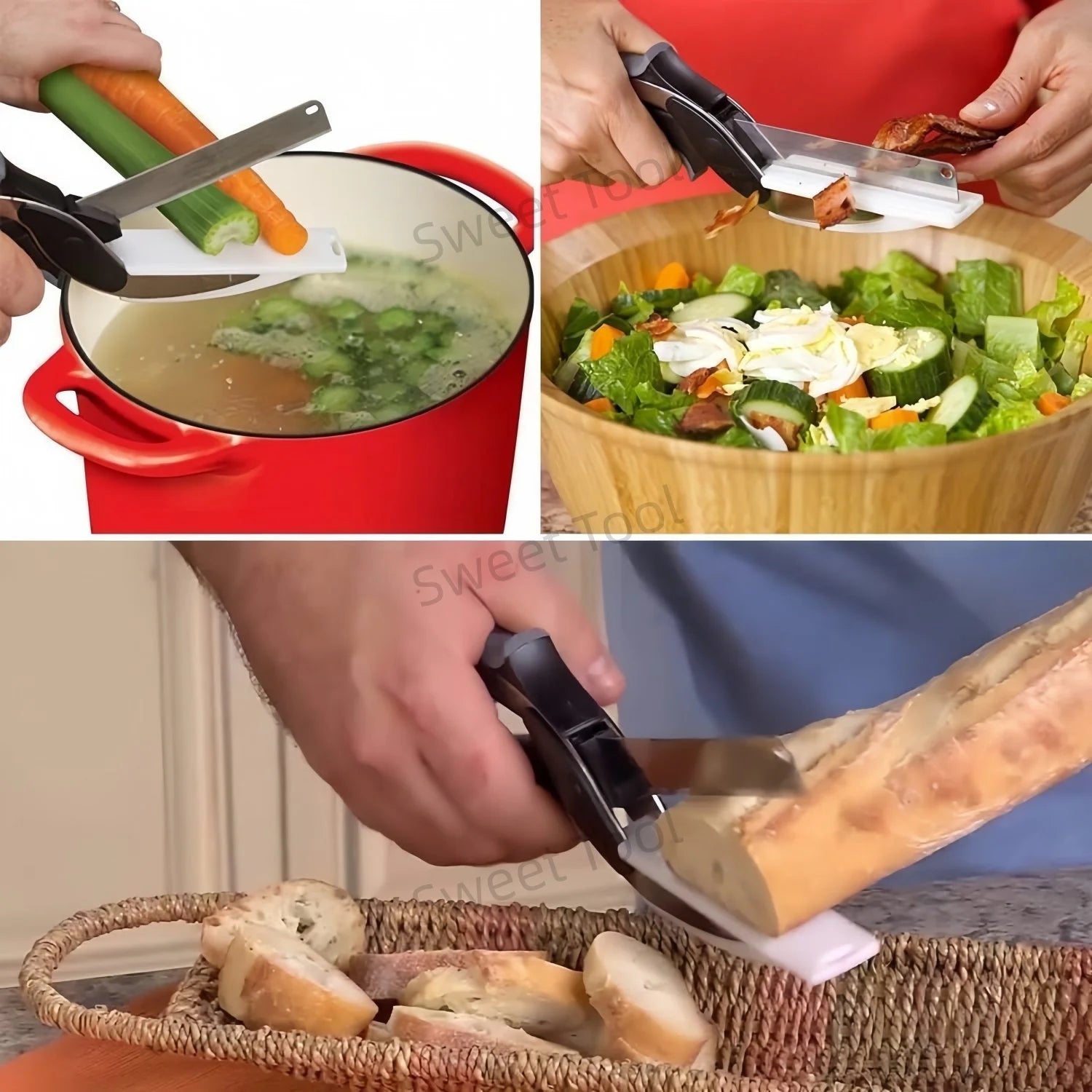 2-in-1 Kitchen Scissors & Cutting Board