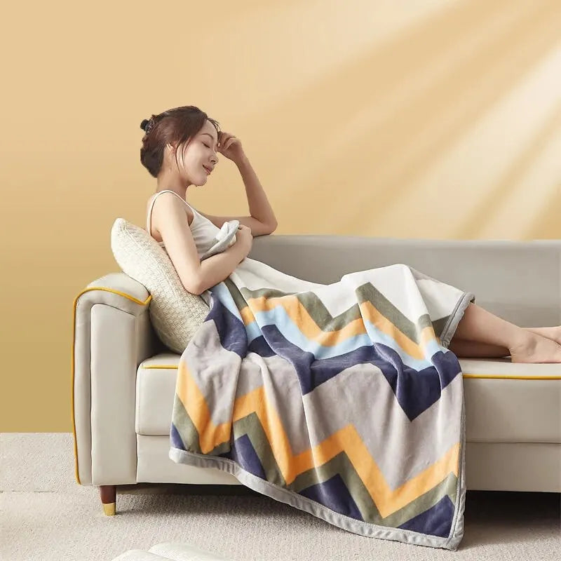 Flannel Blanket - Premium Extra Soft Cozy Warmth For All Seasons Comfort