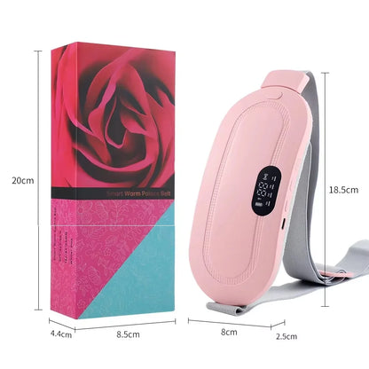 Portable Heated Massage Warming Palace Belt Intelligent Heating Waist Device for Girls Menstrual Period Auntie