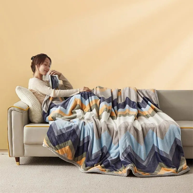 Flannel Blanket - Premium Extra Soft Cozy Warmth For All Seasons Comfort