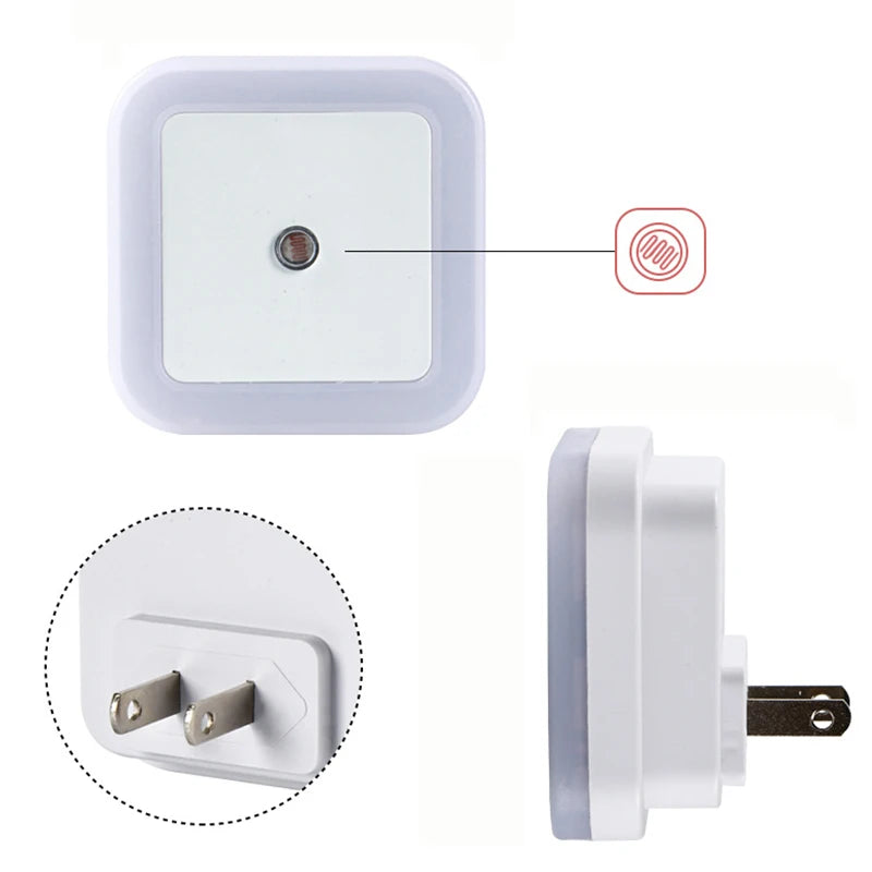 Alzaire Wireless Night Light - Energy-Efficient Auto Sensor Night Glow For Hallways