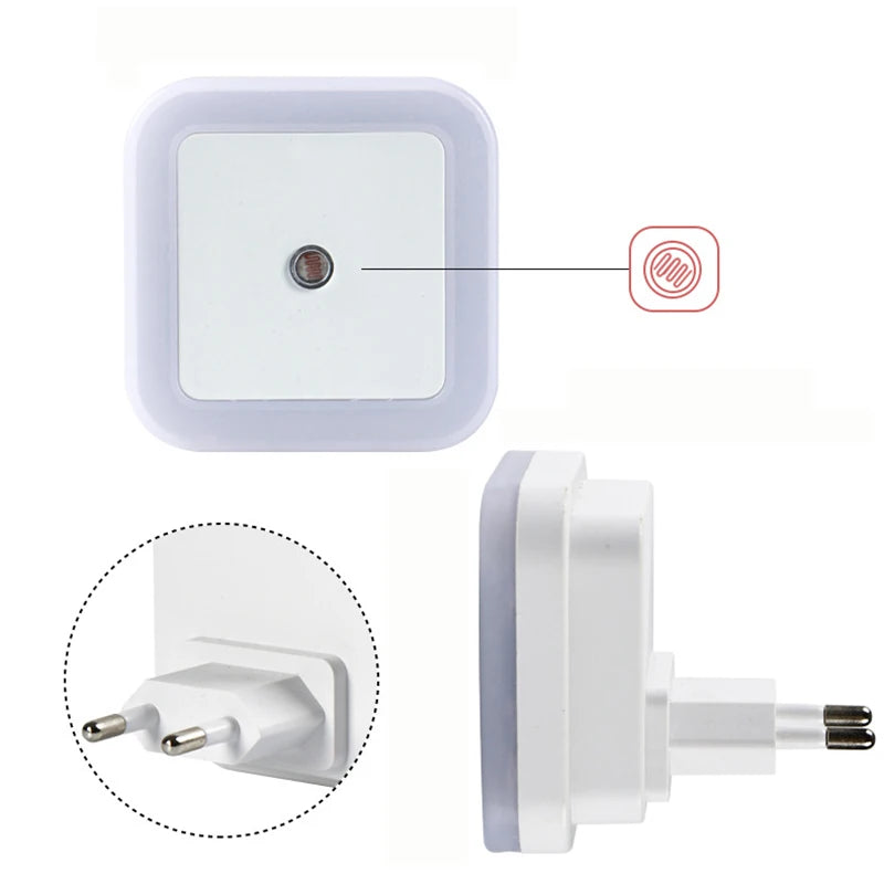 Alzaire Wireless Night Light - Energy-Efficient Auto Sensor Night Glow For Hallways