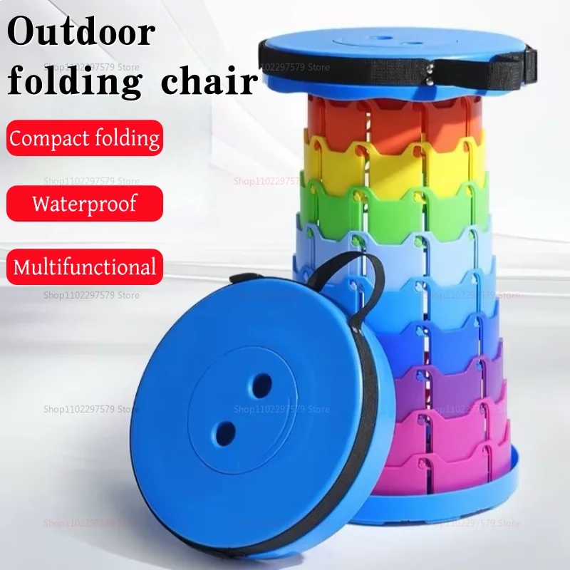 Camp Chair – Portable Folding Lightweight Outdoor Seat For Travel Camping Beach
