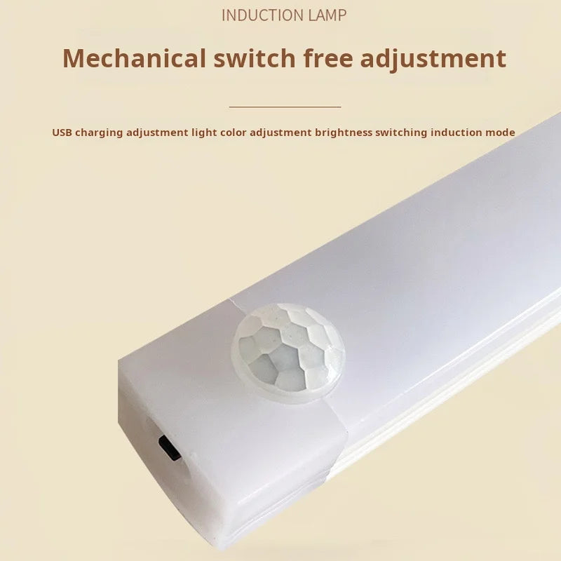 Warm Wireless Motion Sensor Cabinet Light – Rechargeable, Battery Operated For Closet
