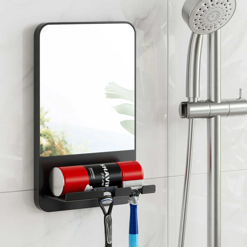 Taili Shower Mirror – Fogless, Rust-Proof, Durable Suction Mount, Razor Holder Included