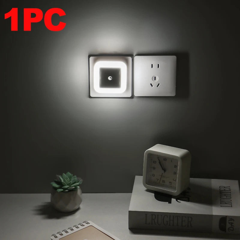 LED Atmosphere Lamp - Auto Dusk-To-Dawn Night Light