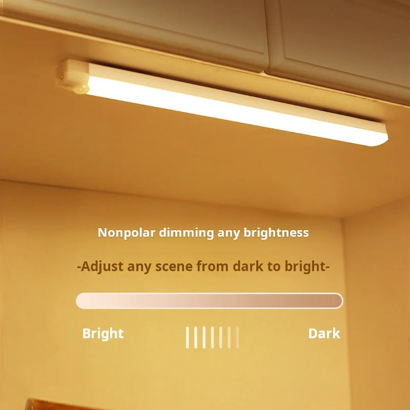 Warm Wireless Motion Sensor Cabinet Light – Rechargeable, Battery Operated For Closet