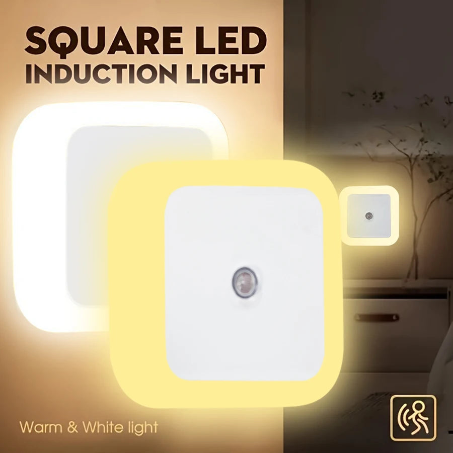 LED Atmosphere Lamp - Auto Dusk-To-Dawn Night Light