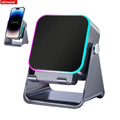 5-In-1 Wireless Speaker Stand – Auto-Induction Bluetooth, 8-Mode RGB Lighting