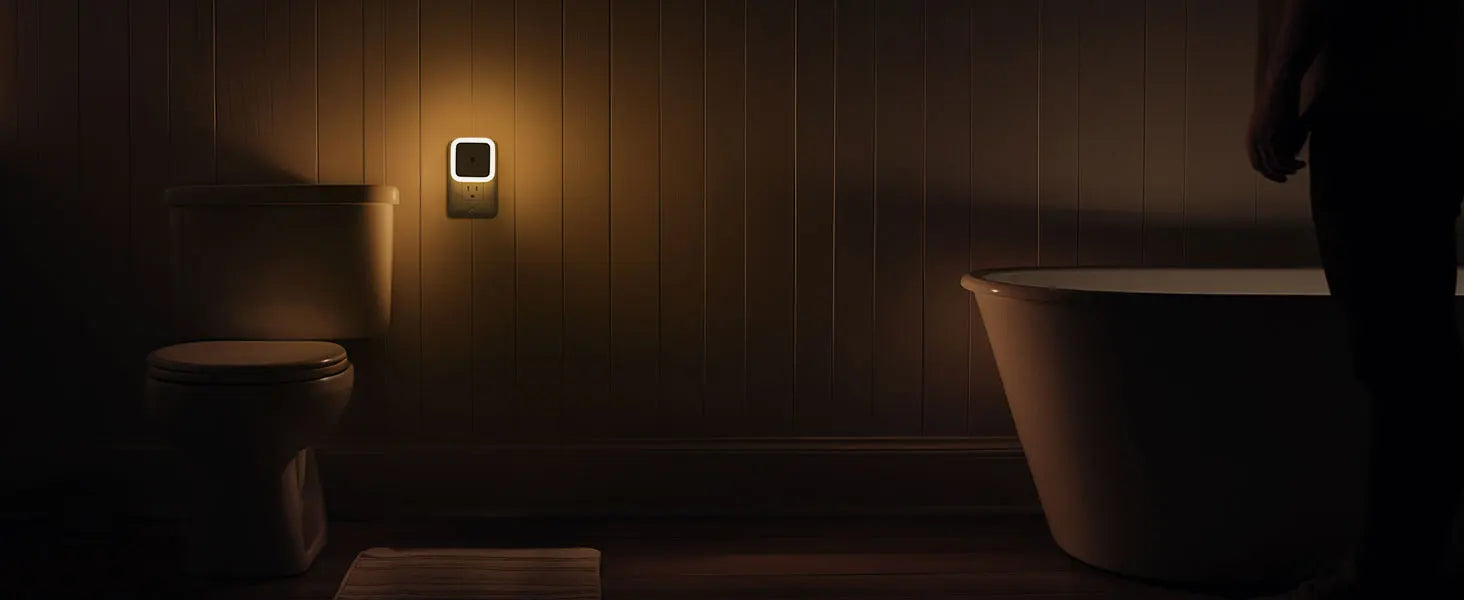 LED Atmosphere Lamp - Auto Dusk-To-Dawn Night Light