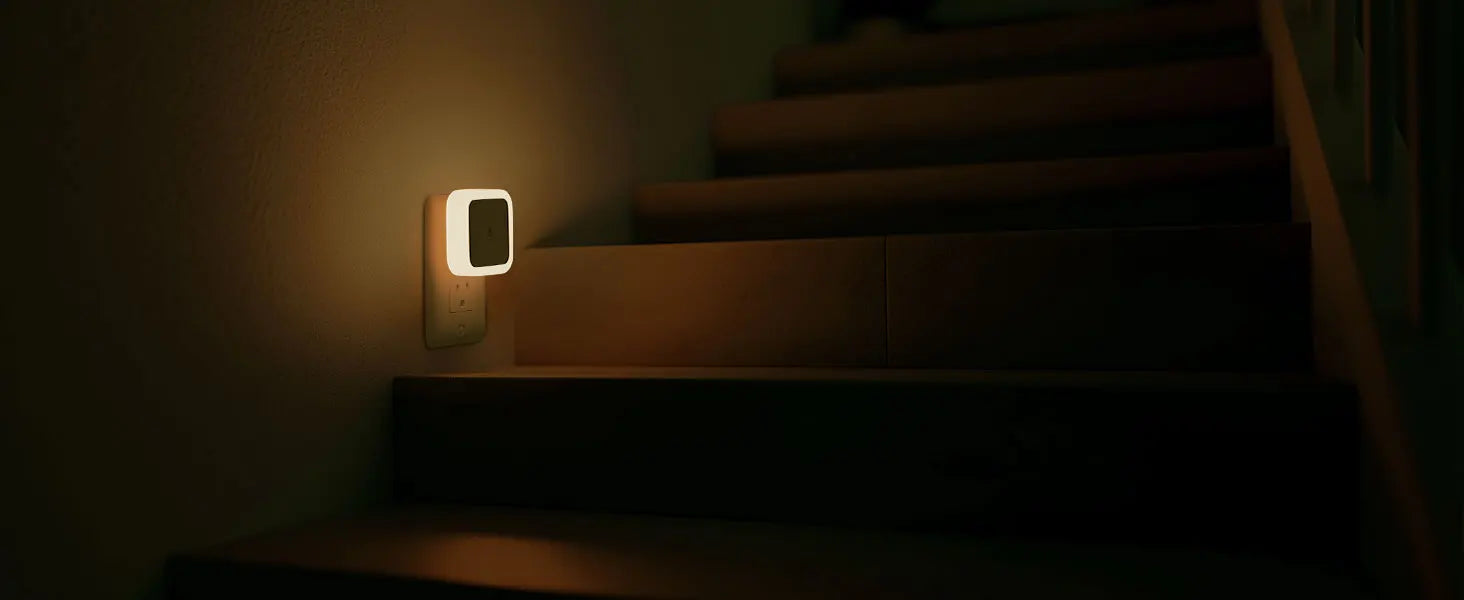 LED Atmosphere Lamp - Auto Dusk-To-Dawn Night Light