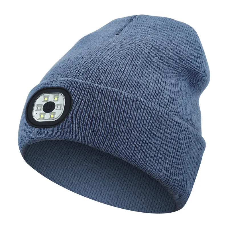 3-in-1 Bluetooth Beanie – Wireless Headphones With Integrated LED Illumination