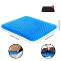 Gel Seat Cushion – Breathable Honeycomb Design For Pressure Relief At Desk